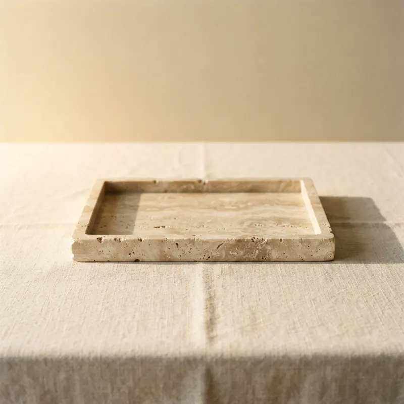 Travertine Tea Tray