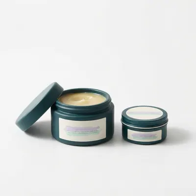 Thistle & Arnica Body Balm, studio photograph