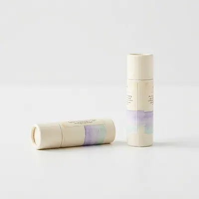 Lavender Lip Balm, studio photograph