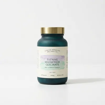 Evening Magnesium Glycinate, studio photograph