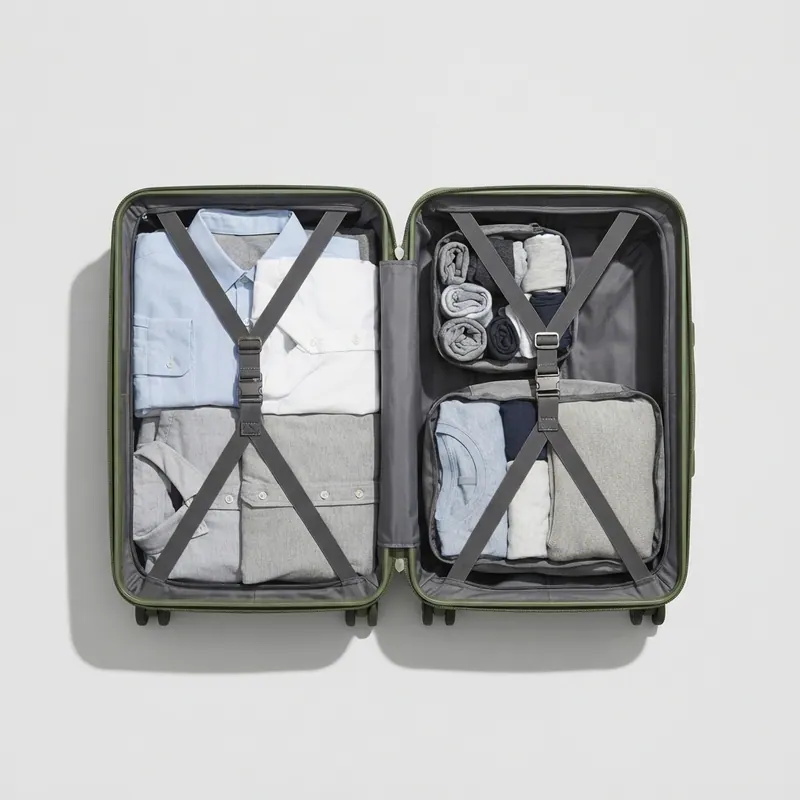 Low Carry-On Roller in black